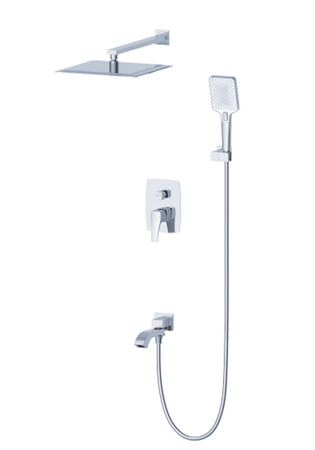 Душевая система встраиваемая WONZON & WOGHAND FLEX, хром WW-88939072-CR