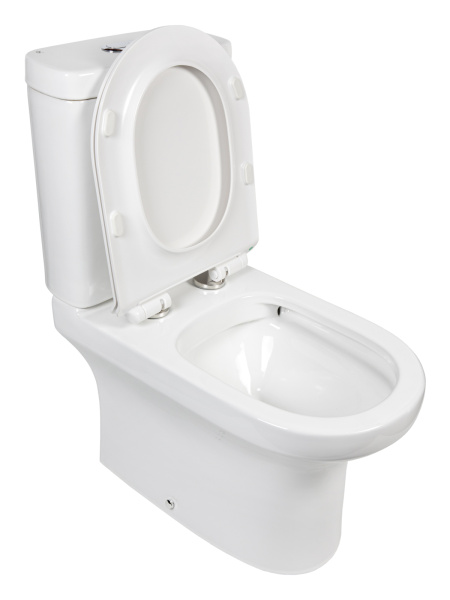 Eнитаз-компакт безободковый Agger AT04000 сиденье с микролифтом