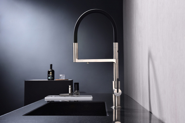 Смеситель для кухни с подключением к фильтру  Paulmark Tornado To213402-NI