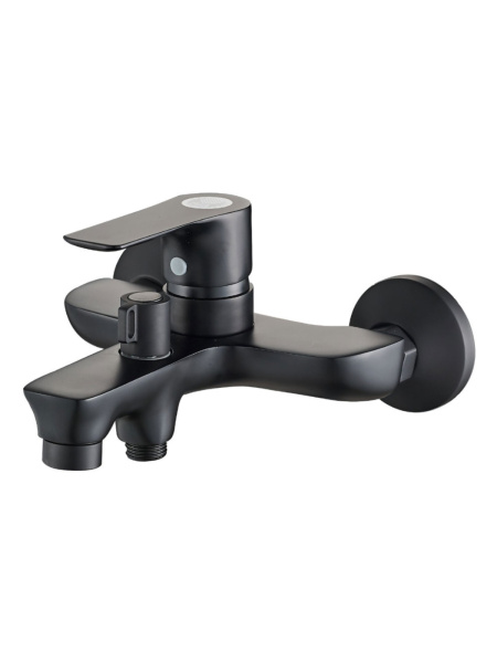 Смеситель для ванны однорычажный Orange Aristo M19-100b черный