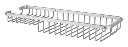 Полка настенная прямоугольная KAISER 355*130*50 (30) Chrome/латунь (KH-5050)