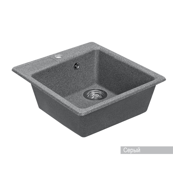 Кухонная мойка Aquaton Парма 1A713032PM230 серый