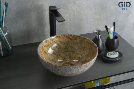 Раковина накладная (32х32) Gid Mnc489