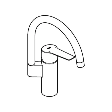 Смеситель однорычажный для мойки Grohe Start 30469 000 (30469000) хром 