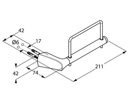 Держатель для туалетной бумаги Kludi Ambienta 5397105