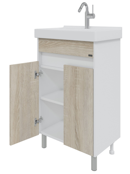 Тумба под раковину СаНта Мира 60 700473 янтарный, без раковины