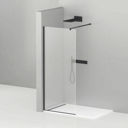 Душевая перегородка 90 см CEZARES LIBERTA LIBERTA-L-1-90-C-NERO