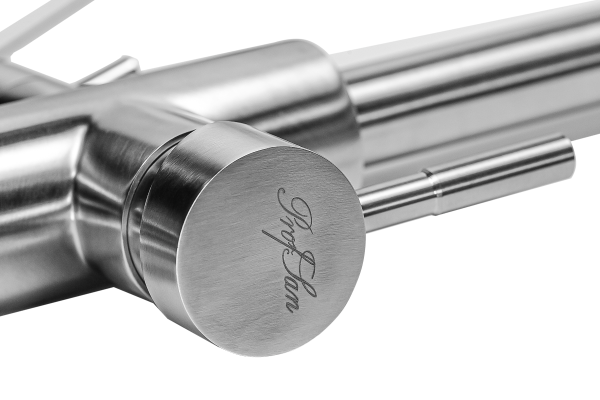 Смеситель для кухни с подключением фильтра  ПСМ-Профсан  STEEL PSM-300-11