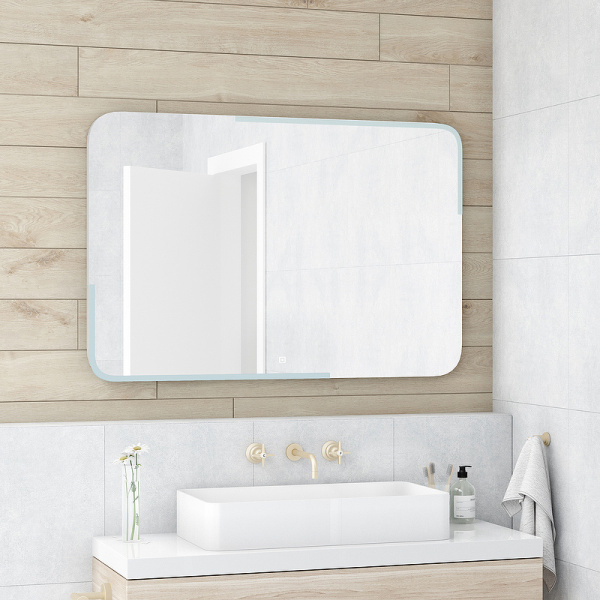 Зеркало с подсветкой (80x70) Continent Raison ЗЛП338