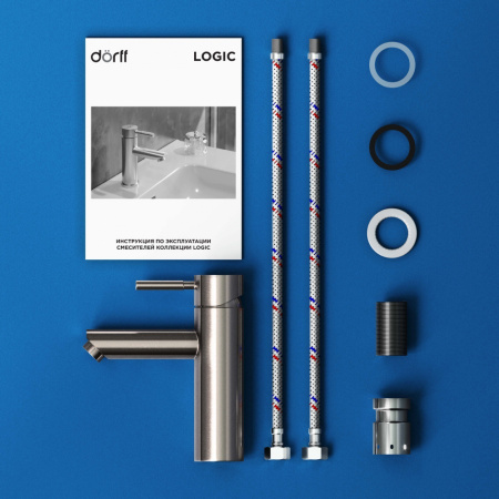 Смеситель для раковины Dorff Logic NEW D3002100SS