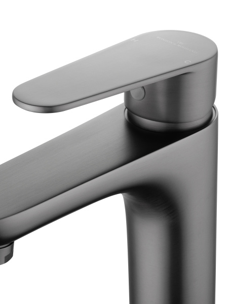 Смеситель для раковины WONZON & WOGHAND ALFA, темный графит WW-A40202-BGG Смеситель для раковины WONZON & WOGHAND ALFA, темный графит WW-A40202-BGG