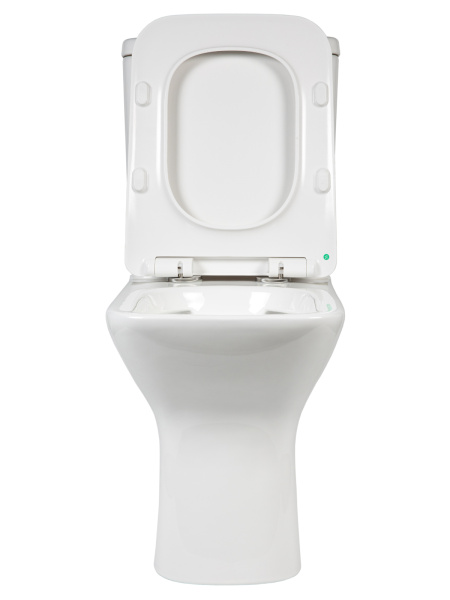 Унитаз-компакт Agger AT02000 безободковый, сиденье с микролифтом