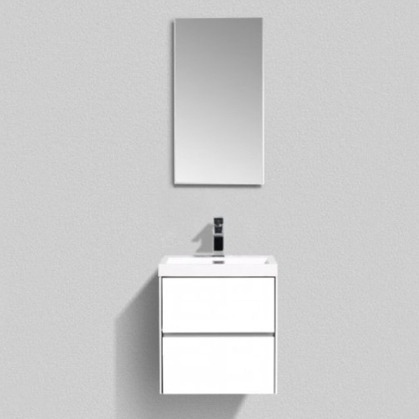 База под раковину подвесная BelBagno PIETRA MINI-500-2C-SO-BL Bianco Lucido