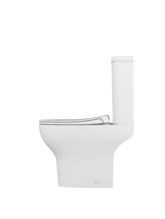 Унитаз напольный безободковый Vitra Zentrum  9824B003-7219 микролифт