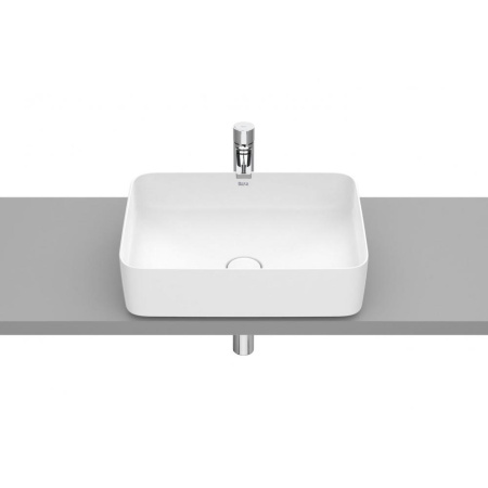 Раковина накладная (50х37) Roca Inspira square 327530620 белый матовый