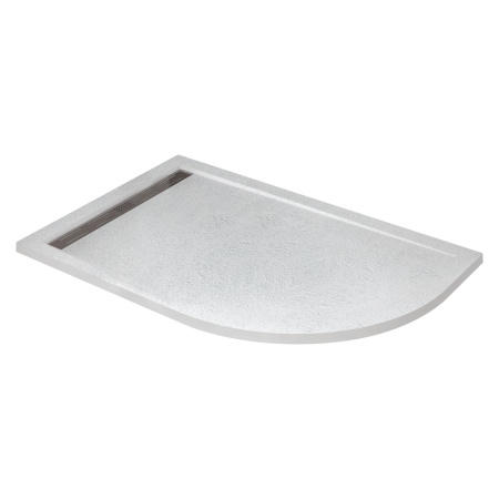Поддон из искусственного мрамора (120х80) CEZARES TRAY-AS-RH-120/80-30-W-L
