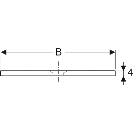 Прямоугольный душевой поддон Geberit Olona 550.755.00.1