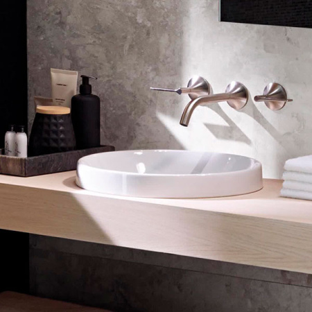 Раковина встраиваемая сверху (37х37) Geberit Variform 500.702.01.2