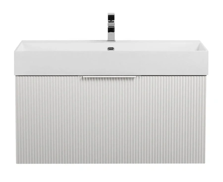 Тумба под раковину Cezares PREMIUM 55441 Plisse Bianco opaco