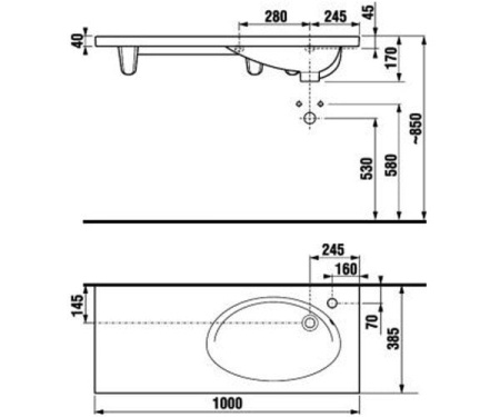 Раковина Jika Tigo 8122190001061