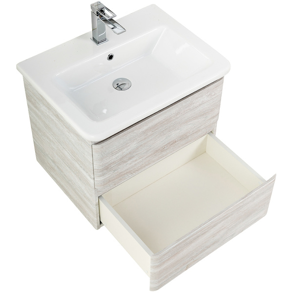 База под раковину BelBagno ALBANO-CER-600-2C-SO-RVB подвесная Rovere Vintage Bianco