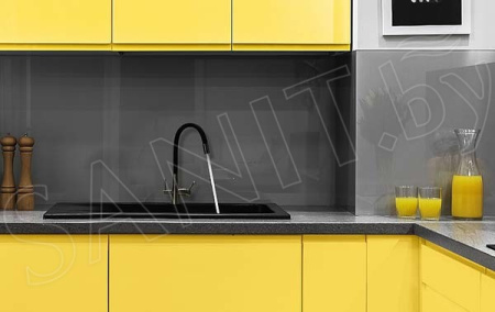 Смеситель для кухни Lemark Comfortс подключением к фильтру с питьевой водой (LM3075GM)