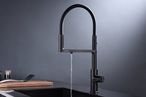 Смеситель для кухни с подключением к фильтру  Paulmark Tornado To213402-401