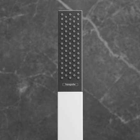 Ручной душ Hansgrohe Rainfinity 100 1jet 26866700 белый матовый 