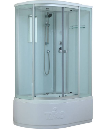 Душевая кабина (120х85) Timo Standart Silver Fabric T-6620SFR