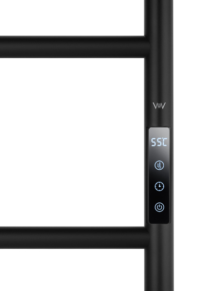 Полотенцесушитель электрический WONZON & WOGHAND WISMAR, черный WW-AL202-MB Полотенцесушитель электрический WONZON & WOGHAND WISMAR, черный WW-AL202-MB