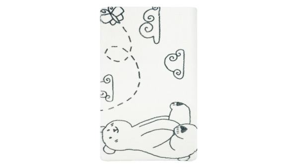 Коврик для ванной Fixsen Teddy Air  белый 50х80см FX-6001T