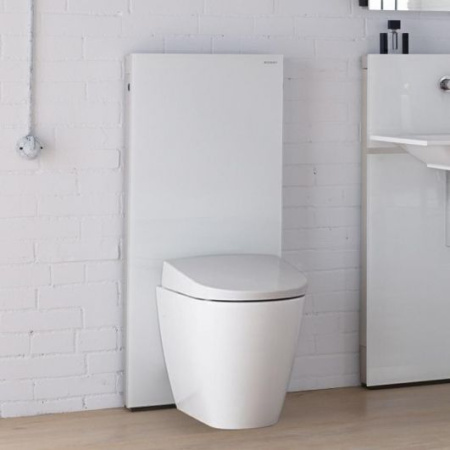 Сантехнический модуль Geberit Monolith для напольного унитаза, 114 см, 131.033.SI.5