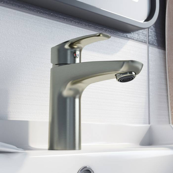 Смеситель для раковины IDDIS Ray RAYBN00i01, сатин