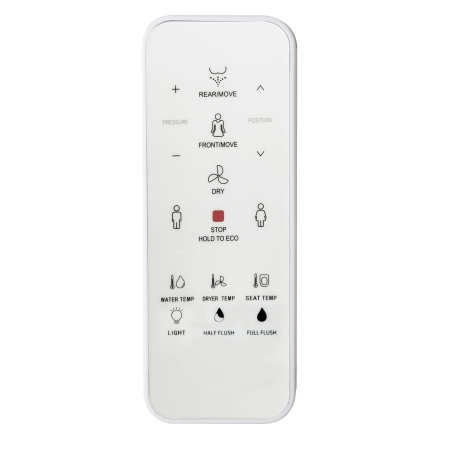 Унитаз подвесной безободковый с функцией биде Creavit WQ Smart Pan WQ320-11CB00E-0000