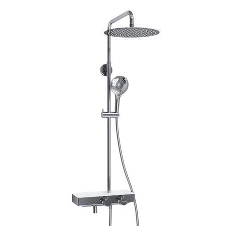Душевая система WasserKRAFT A113.116.101.CH Thermo