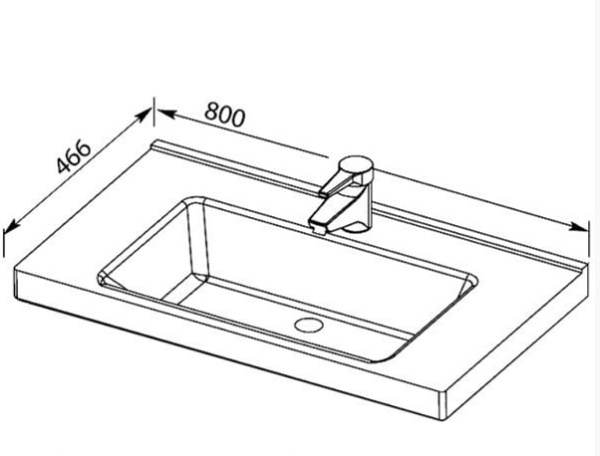 Раковина Alvaro Banos HARMONY 640207