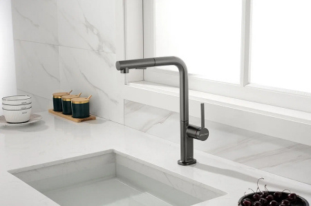 Смеситель для кухни Paulmark Neo Ne214419-B