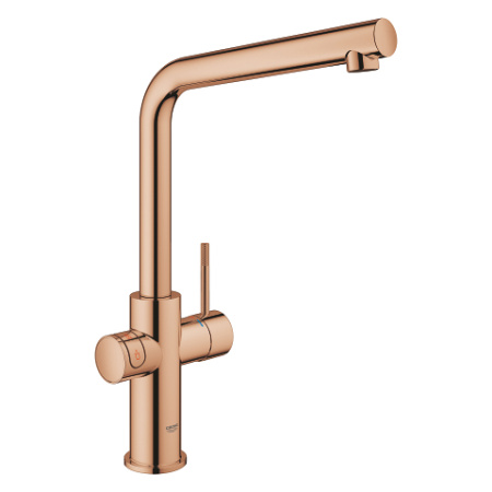 Смеситель и бойлер для кухни GROHE Red Duo M-size 30327 DA1 (30327DA1) теплый закат глянец