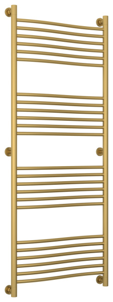 Полотенцесушитель Водяной Сунержа Флюид + (150х60) Матовое Золото 032-0222-1560