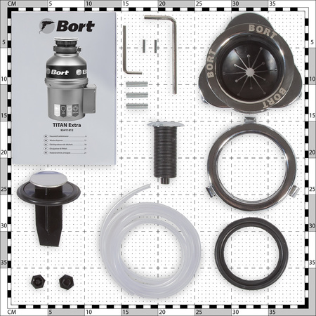 Измельчитель пищевых отходов Bort TITAN Extra (93411812)