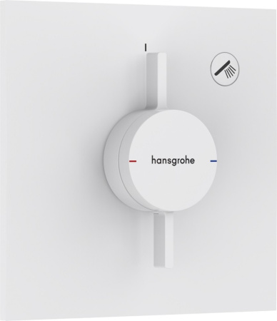 Смеситель для душа Hansgrohe DuoTurn E 75617700 матовый белый