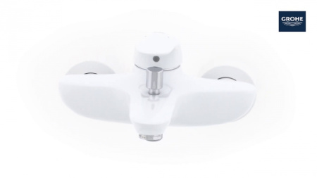 Смеситель однорычажный для ванны Grohe Eurostyle New  23726 LS3 (23726LS3) белая луна