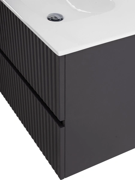 База под раковину Art&Max Torino AM-TORINO-900-2C-SO-GF-P Графит