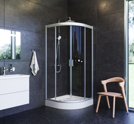 Душевой уголок (90х90) Am.Pm Gem W90G-401-090WT