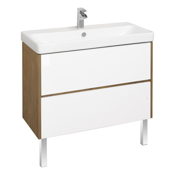 Тумба с раковиной Aquaton Сканди 90 1A2519K0SDZ90