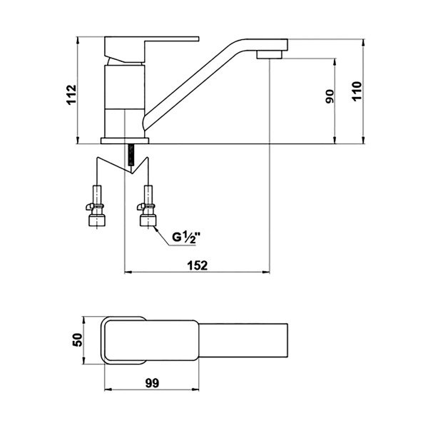 Смеситель для раковины Timo Selene 2061-15/00F chrome