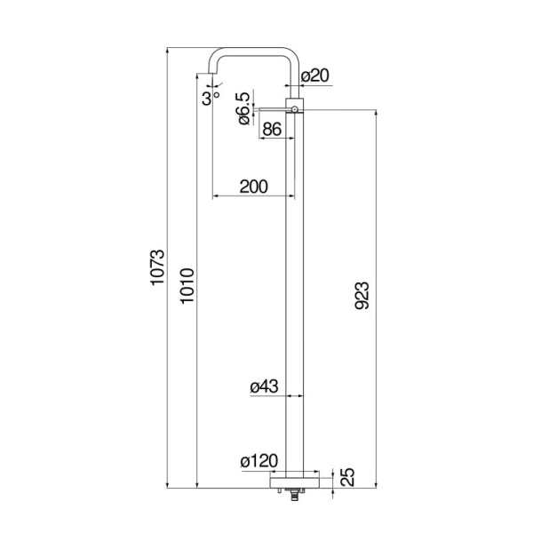 Смеситель для раковины Nobili Velis МVE125188/3RCP