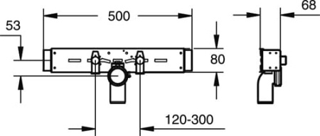 Держатель смесителя Grohe Rapid SL 38437 000 (38437000)