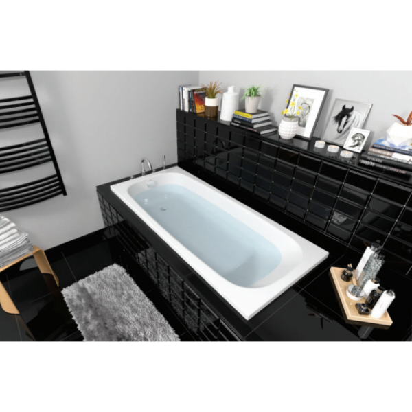 Ванна BERGES акриловая NELU с каркасом (180x80) 050024