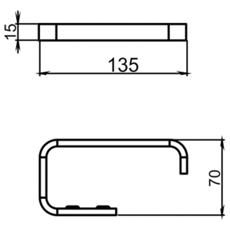 Держатель туалетной бумаги Novaservis Metalia 6431.0 хромированный